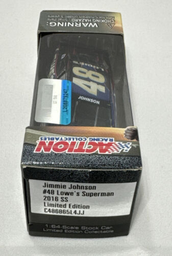 Jimmie Johnson #48 Lowe's Superman 2016 SS NASCAR C486865L4JJ - 1:64 Scale - Picture 4 of 8