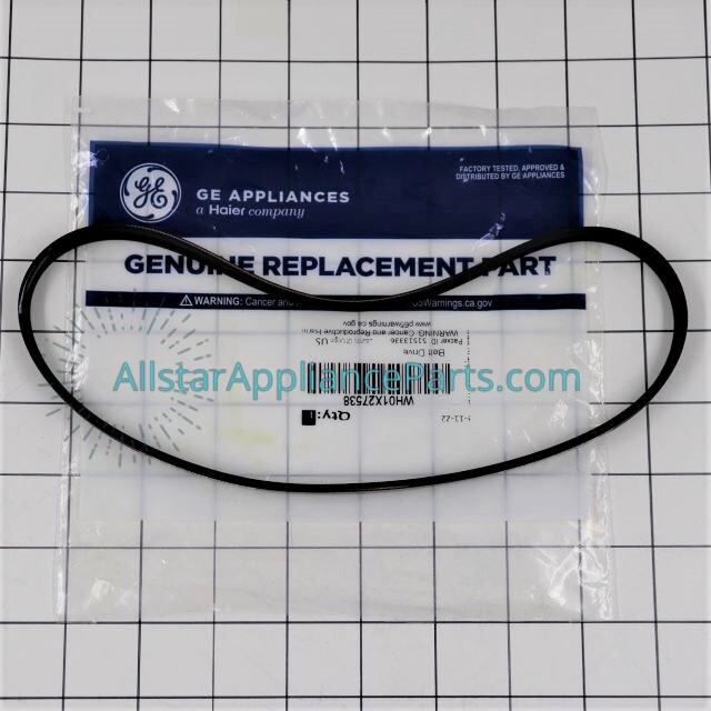 GE Washing Machine Drive Belt WH01X27538 | eBay