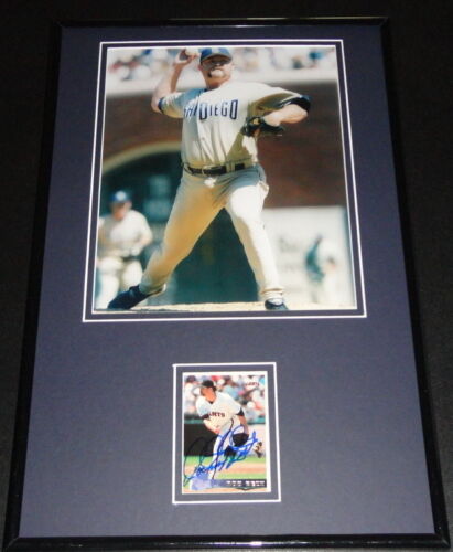 Rod Beck Signed Framed 11x17 Photo Display Padres - Picture 1 of 2