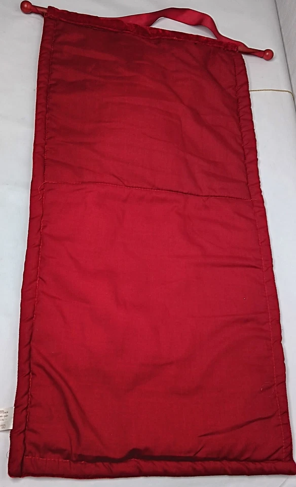 Calendario de Adviento de Navidad Santa Cuenta Regresiva Colgante de Pared Dan Dee Terciopelo Estrella 27.5" Foto 2 de 4