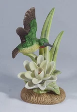 Birds in Flight "The Hummingbird's Odyssey" Royal Heritage Porcelain Figurine 