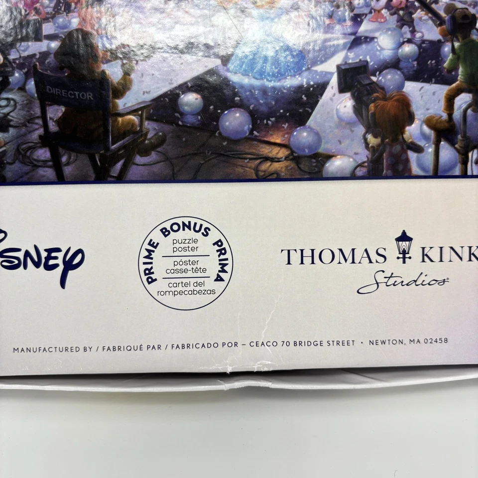 Thomas Kinkade Disney 1000 Piece Puzzle Mickey & Minnie 100th Anniversary - Image 4 of 4