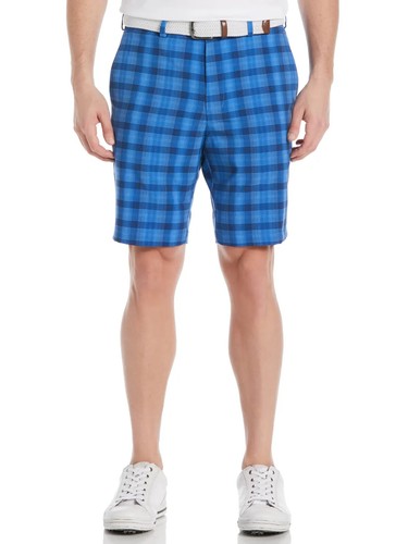 Pga Tour PVBSD056DS Golf Shorts Men's Blue Plaid Stretch Moisture-Wicking MCWW79 - Bild 6 von 10