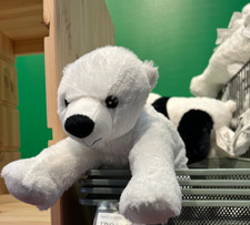 IKEA Snuttig Eisbär weiß 29cm Plüschtier Kuscheltier Stofftiere Teddy Bär Neu