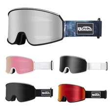 Winter Ski Goggles Adult Men Women UV400 Protection with Anti-Fog Dual Lens Snow