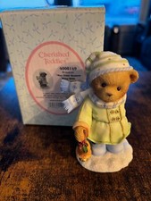 Cherished Teddies Rosalee May Your Season Ring With Happiness Figurine
