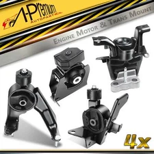 A-Premium 4x Engine Motor &Trans Mount for Toyota Corolla 2009-2013 Vibe L4 1.8L
