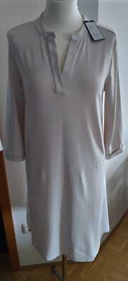 Sandfarbenes, Figurbetontes Kleid, Gr. XS,NEU und ungetragen