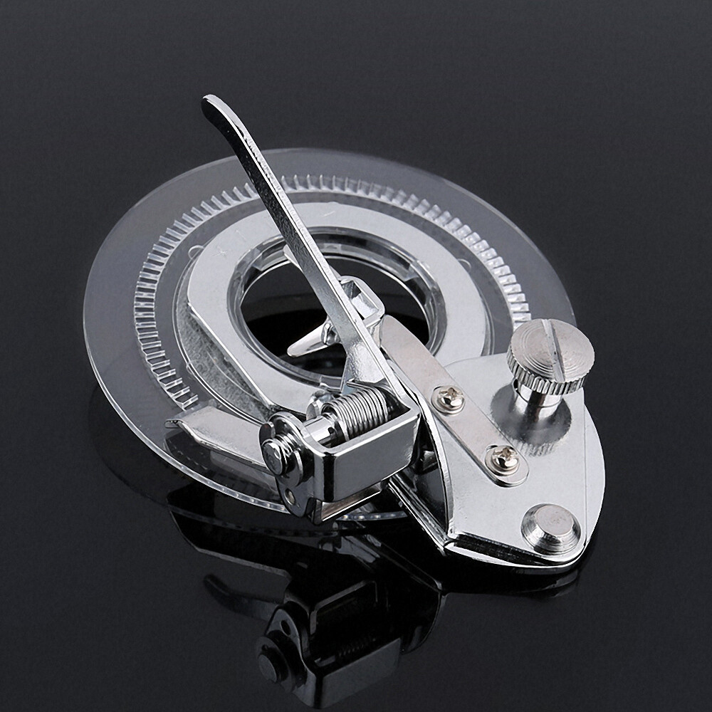 1pc Round Flower Embroidery Stitch Presser Foot 3700L Flower Stitch Multifunctio