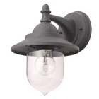 Litecraft Bacup Wall Light Outdoor Industrial Fisherman Lantern - Anthracite