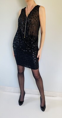 RUTZOU transparentes Schleierkleid - Größe 36 NEU