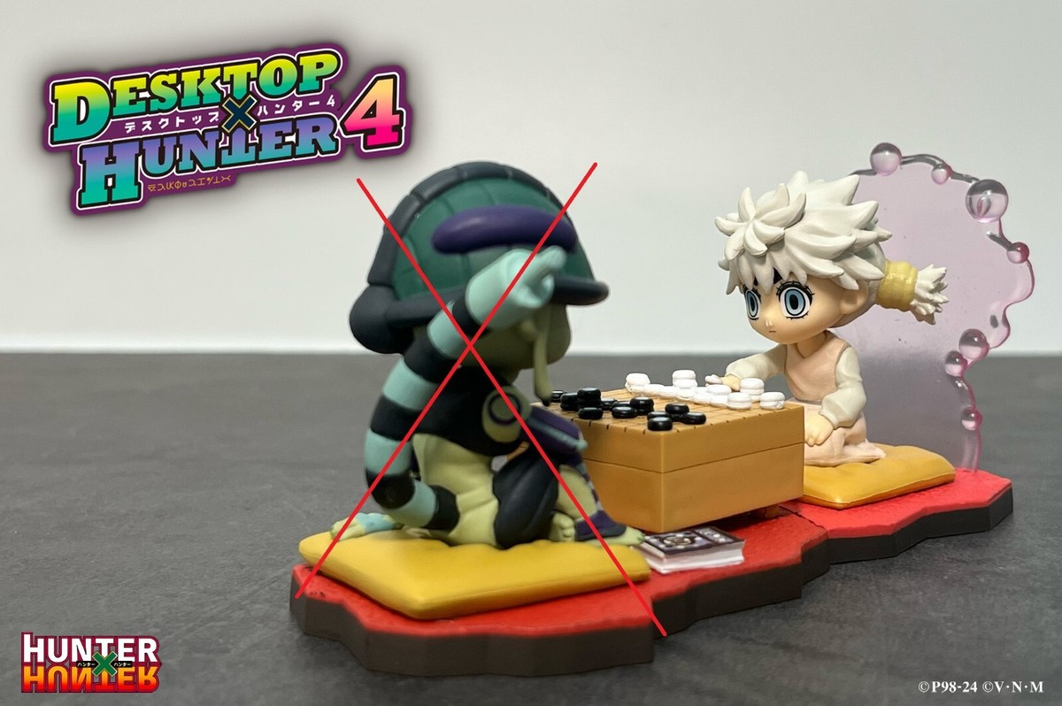 RE-MENT Hunter x Hunter DesQ Desktop HUNTER 4 Mini Figure Komugi