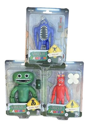 Garten Of Banban Jumbo Josh & Nabnab 3 Action Figure Set Series 1