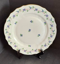 Herend #1524 Blue Garland 10 1/2" Dinner Plate Hungary