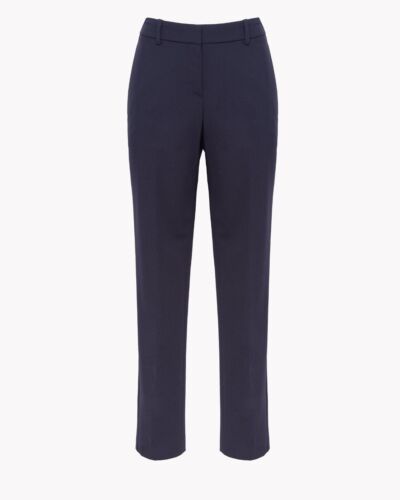 NWT Theory Testra 2 Wool Blend Ankle Length Pants Navy Size 0 $335 - Picture 3 of 10