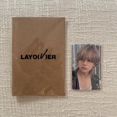 BTS Photocard Postcard V Layover JPFC UMS Japan Limited POB