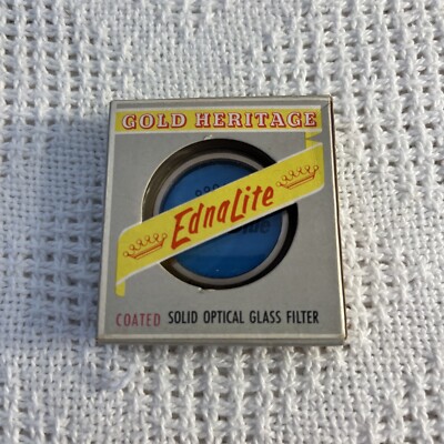 EDNALITE Series V / 5 Optical Glass Drop In Filter Chrome Blue