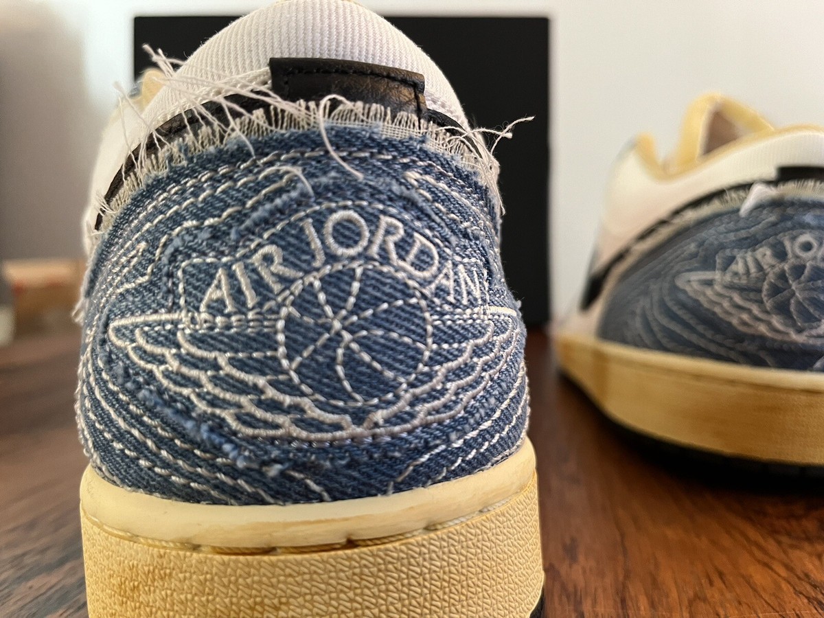 Nike Air Jordan 1 Low SE World Make Japan Sashiko Denim US