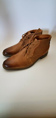 Steve Madden P-Pacer Leather Chukka Boots - Mens Steve Madden Harken Boot Cognac – 2BigFeet main image 4