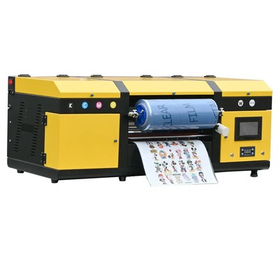Dual Printhead Printer Machine UV DTF Film Label Printer Printing 