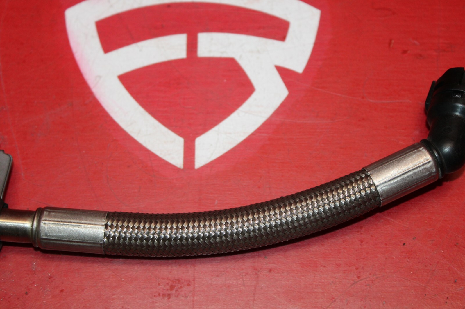 20132014 CADILLAC ATS OEM 2.0T TURBO ENGINE BRAIDED OIL LINE HOSE PIPE