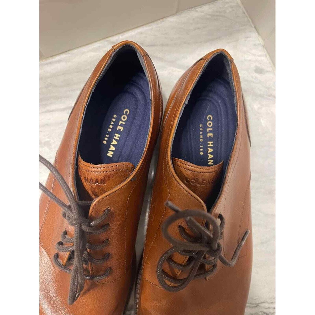 Cole Haan Grand OS Sz 8 M Brown Oxford Mens R6C23 Amazon.com | Cole Haan, Men, Ledley Grand Cap Toe Oxfords  main image 4