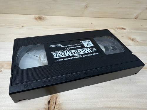 WF Wrestle Mania The Legacy WrestleMania I VHS Tape - Picture 4 of 5