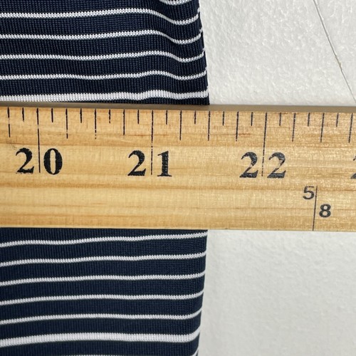 Atlanta Hawks Polo Shirt Men Small Navy Blue White Wicking NBA Alternate Logo - Picture 8 of 9