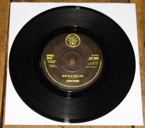URCHIN SHE'S A ROLLER b/w LONG TIME NO WOMAN UK DJM NWOBHM METAL 7" IRON MAIDEN - Picture 4 of 7