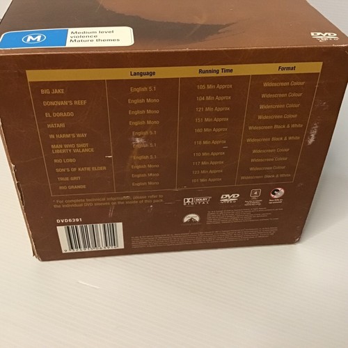 The John Wayne Movie Collection 10 Disc DVD Collectors Set in Box - Picture 2 of 12