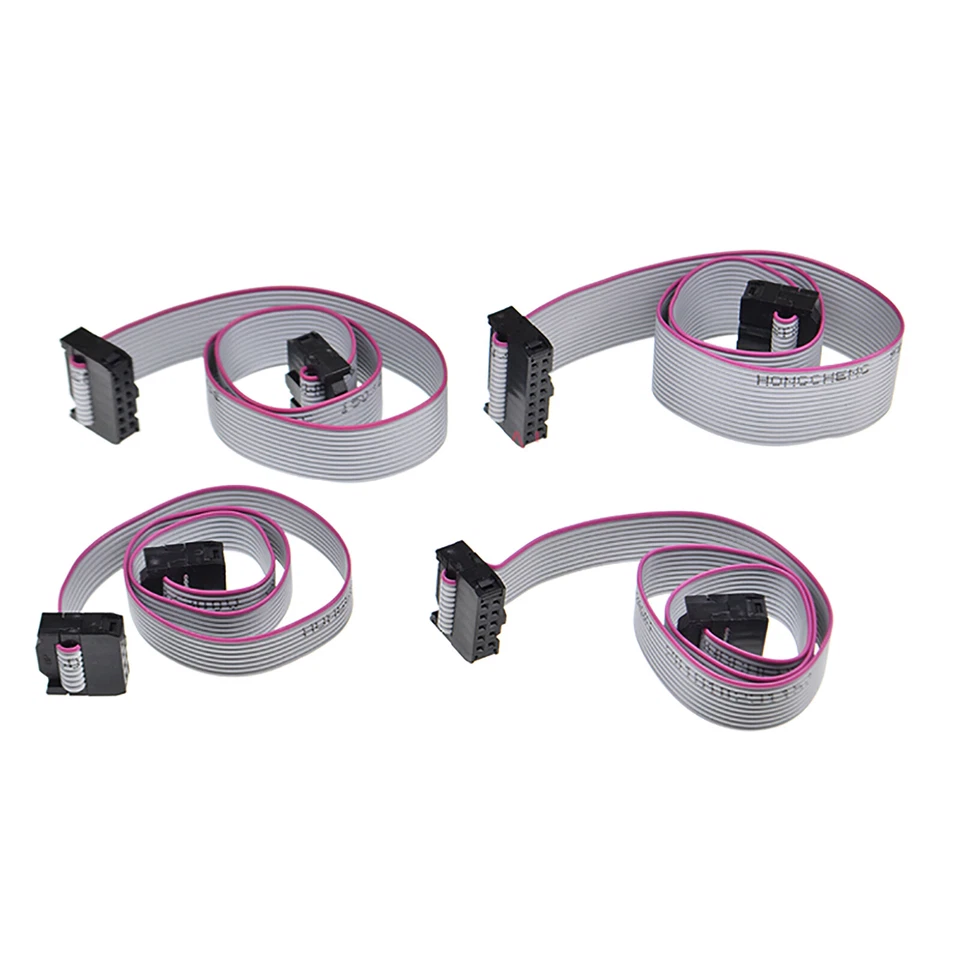 Cabezal de caja IDC 2.54 cables de cinta con 3 longitudes de largo de 6 a 26 pines Foto 3 de 4