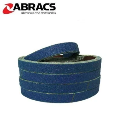 ABRACS - 330mm x 10mm Belt Power Finger File Sander Abrasive Sanding Belts