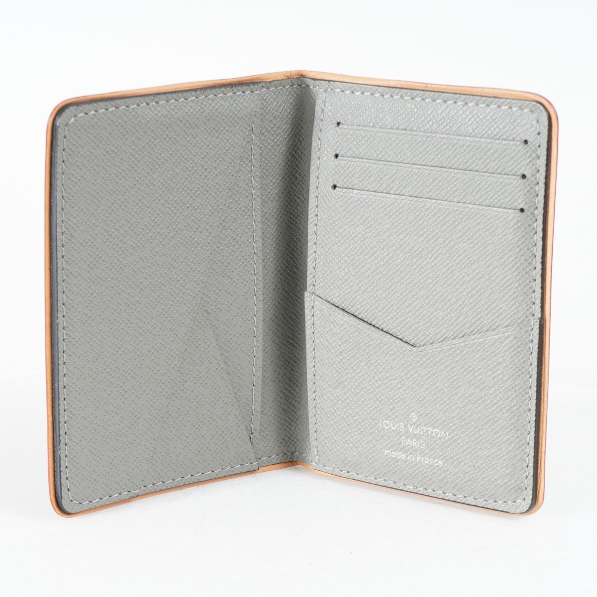 Louis Vuitton Pocket Organizer Monogram Titanium (M63233) w Louis Vuitton Pocket Organizer Monogram Titanium (M63233) w