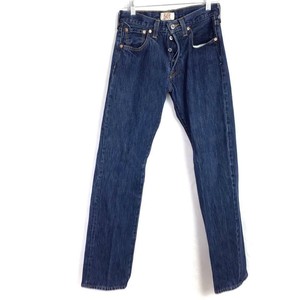 Levis 501 Mens 29X32 Buttonfly Straight Leg Jeans Blue Cotton Dark Wash |  eBay