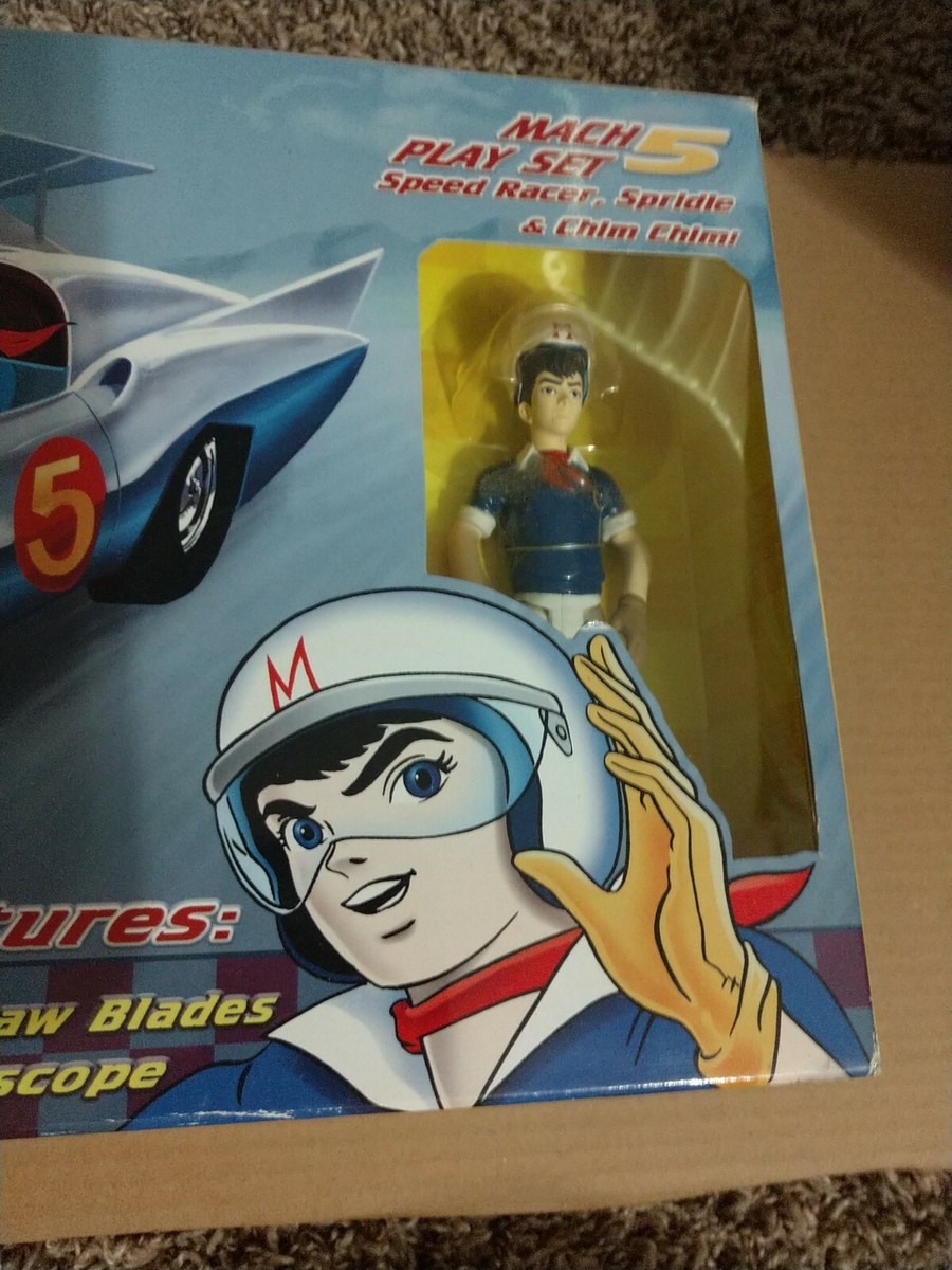 Speed Racer Mach 5 Playset. Toynami, 2003 sealed in original