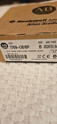 1Pc New Factory Sealed 1769-OB16P SER B CompactLogix 16 Pt D/O Module 1769OB16P