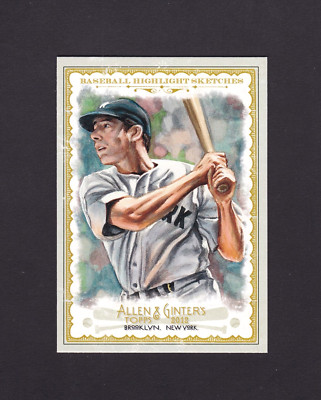 2012 Allen & Ginter / Highlight Sketches #BH-22 Joe DiMaggio [NM/MT]