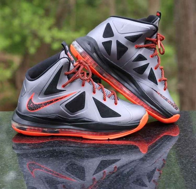 lebron x orange