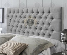 CHESTERFIELD TURIN LINEN HEADBOARD - 36