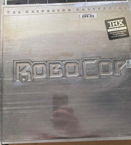 SEALED Robocop The Criterion Collection Laserdisc THX Peter Weller