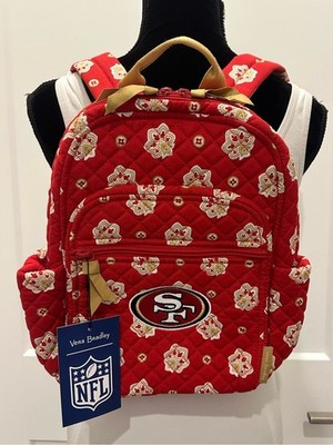 San Francisco 49ers Vera Bradley NFL Small Backpack NWT