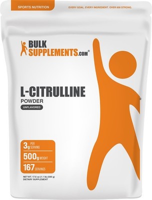 BulkSupplements L-Citrulline - Supplement for Better Exercise Performance