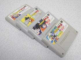 Dragon Ball Z  lot of 4 SFC SNEC Nintendo Super Famicom Free shipping