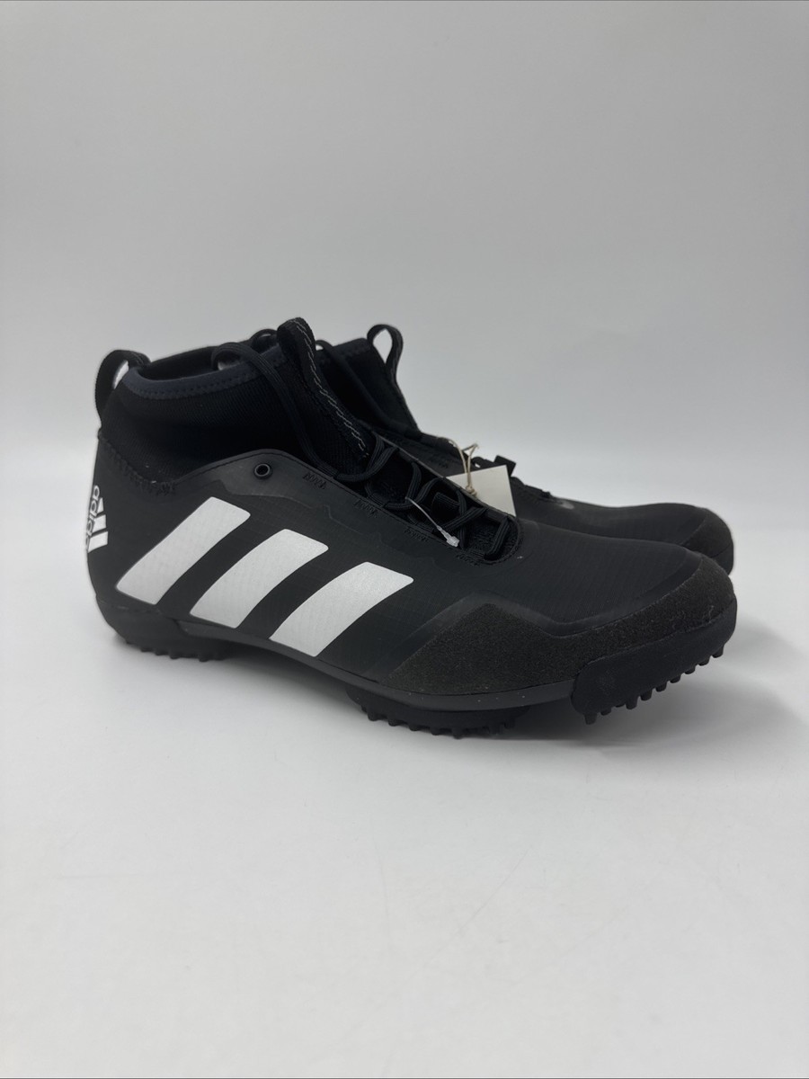 adidas The Gravel Cycling Shoes - Unisex - Core Black / Cloud White / Grey Five - 9.5