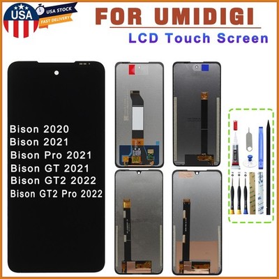 For UMIDIGI Bison / Bison Pro / GT / GT2 Pro LCD Display Digitizer Touch Screen