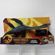 Jurassic World Chaos Theory Styxosaurus Gigantic Trackers Mattel Slight Box Dmg