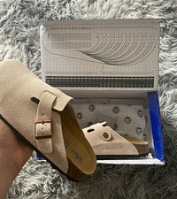 Birkenstock Boston Sandalen Slipper Soft Foot...