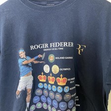 Preços baixos em Roger Federer Camisas fãs de Tênis | eBay
