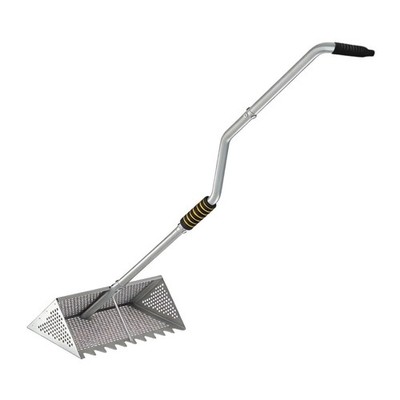 Sand Rake Sand Sifter Stainless Steel Comfortable Labor Saving Ergonomic Anti
