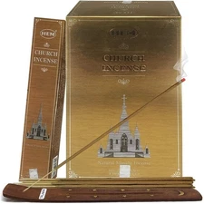 Church Incense Sticks and Stick Holder Bundle Insence Masala 